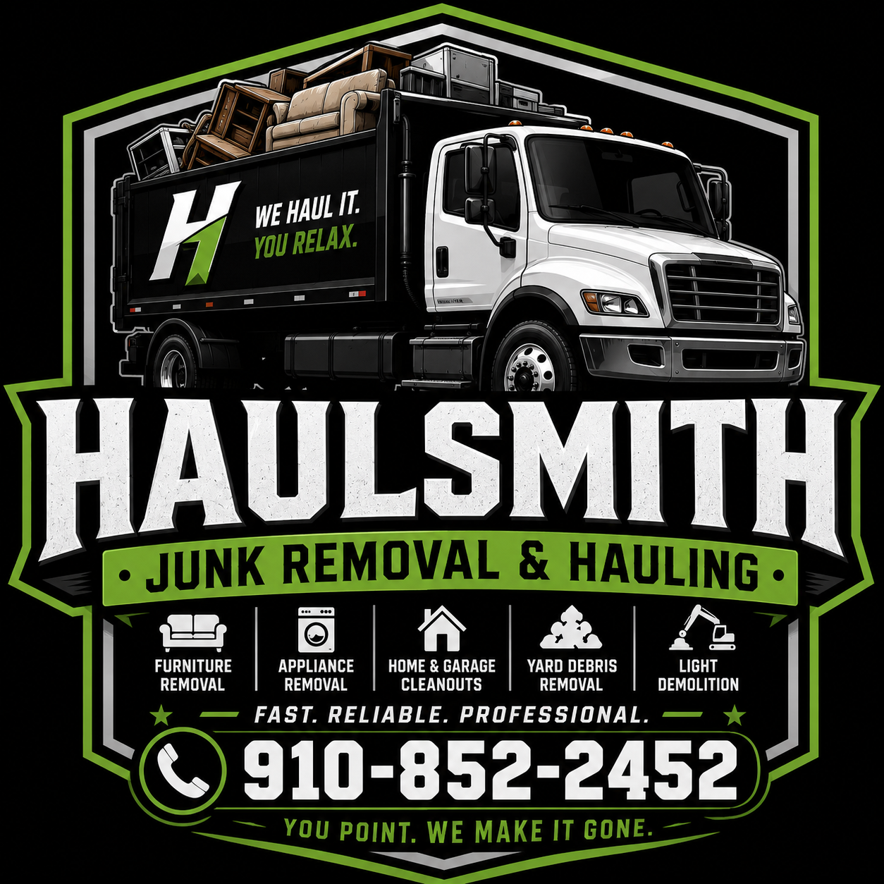 HAULSMITH Junk Removal & Hauling logo